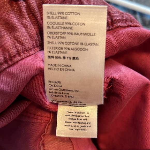 - Anthropologie Pilcro Patchwork The Trailblazer Pants Size Small New - Picture 14 of 15